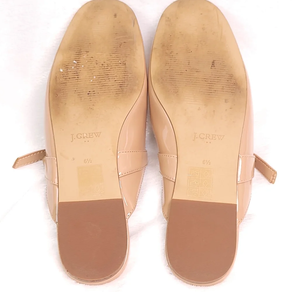 J. Crew Factory Mary Jane Mules 6 1/2 CA763